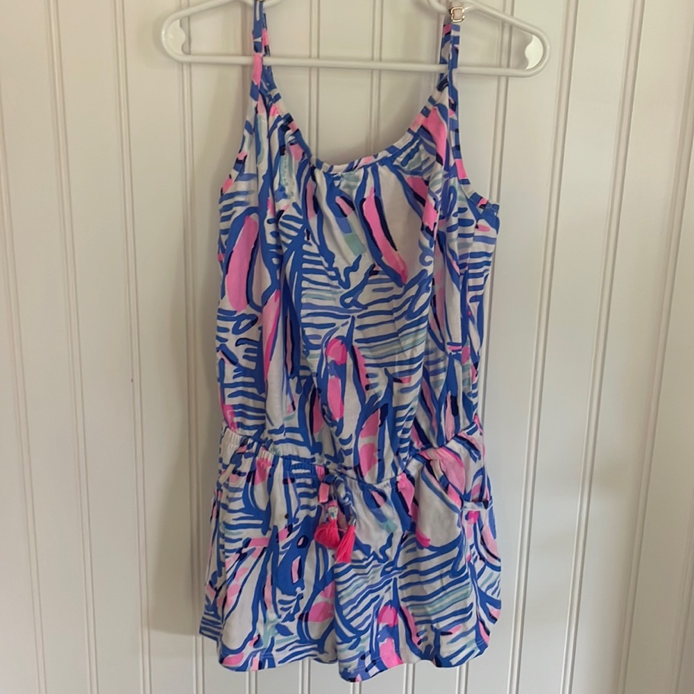 EUC Girls M (6-7) Lilly Pulitzer Romper